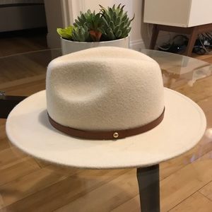Free people wide brim fedora